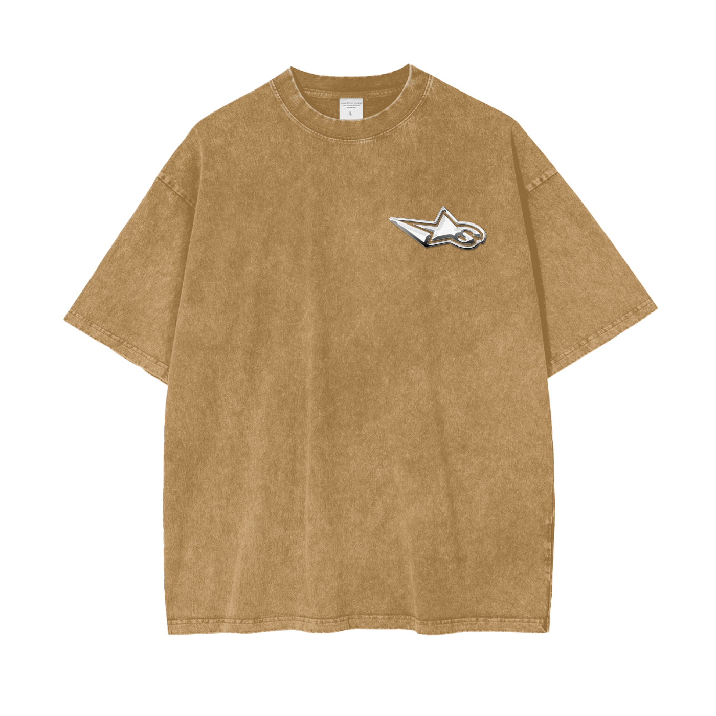 Meister Drivers Club Oversized Snow Washed Tee