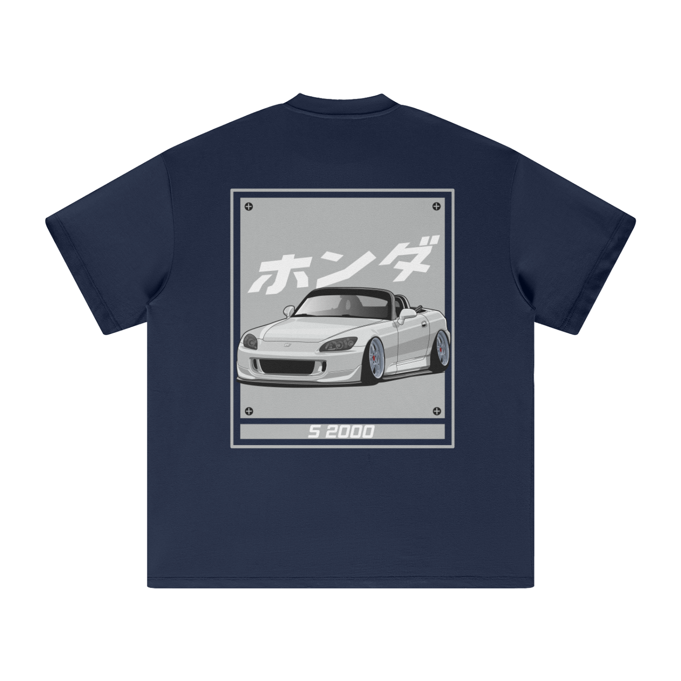 Honda S2000 Cartoon Heavyweight Tee