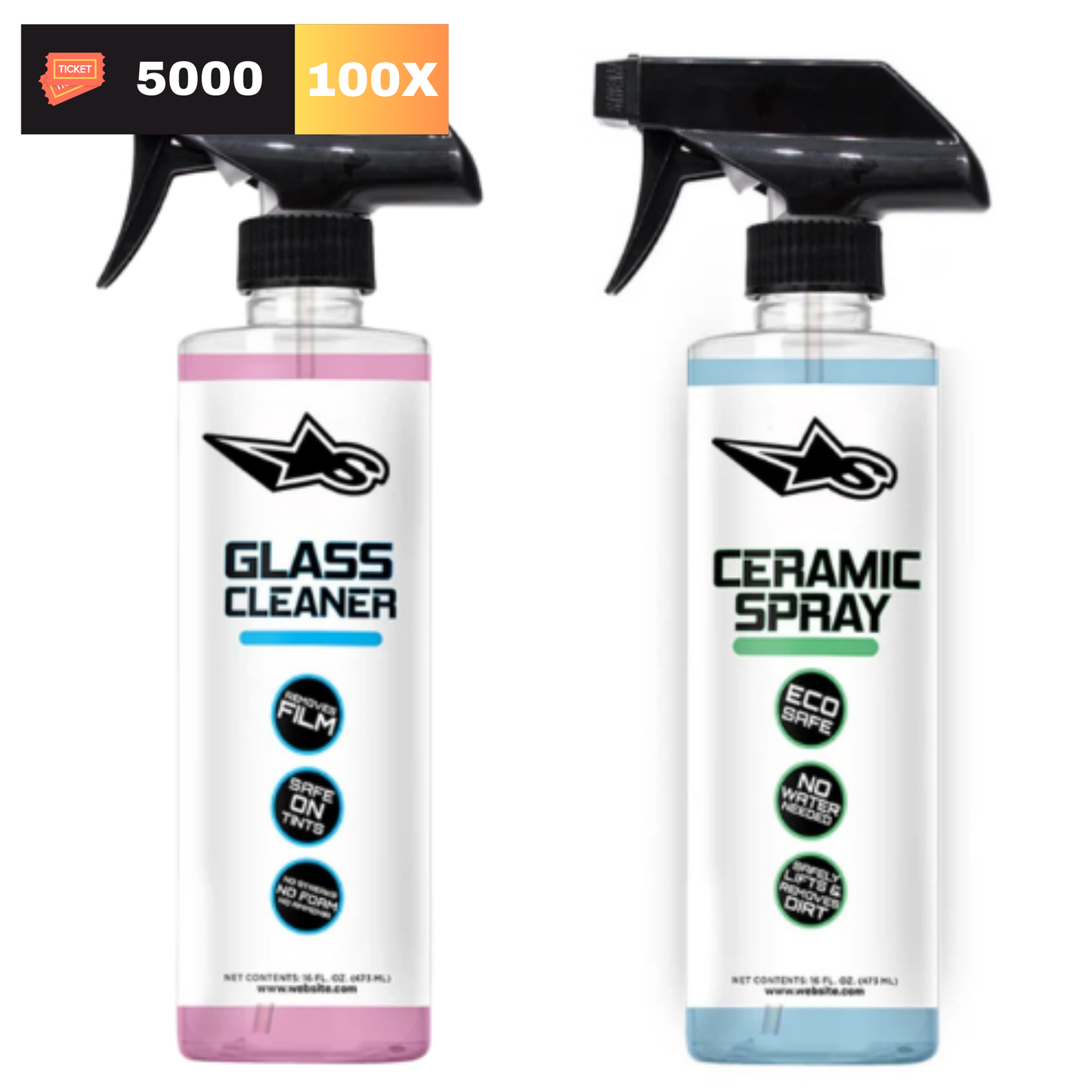 Detailer / Glass Cleaner Combo