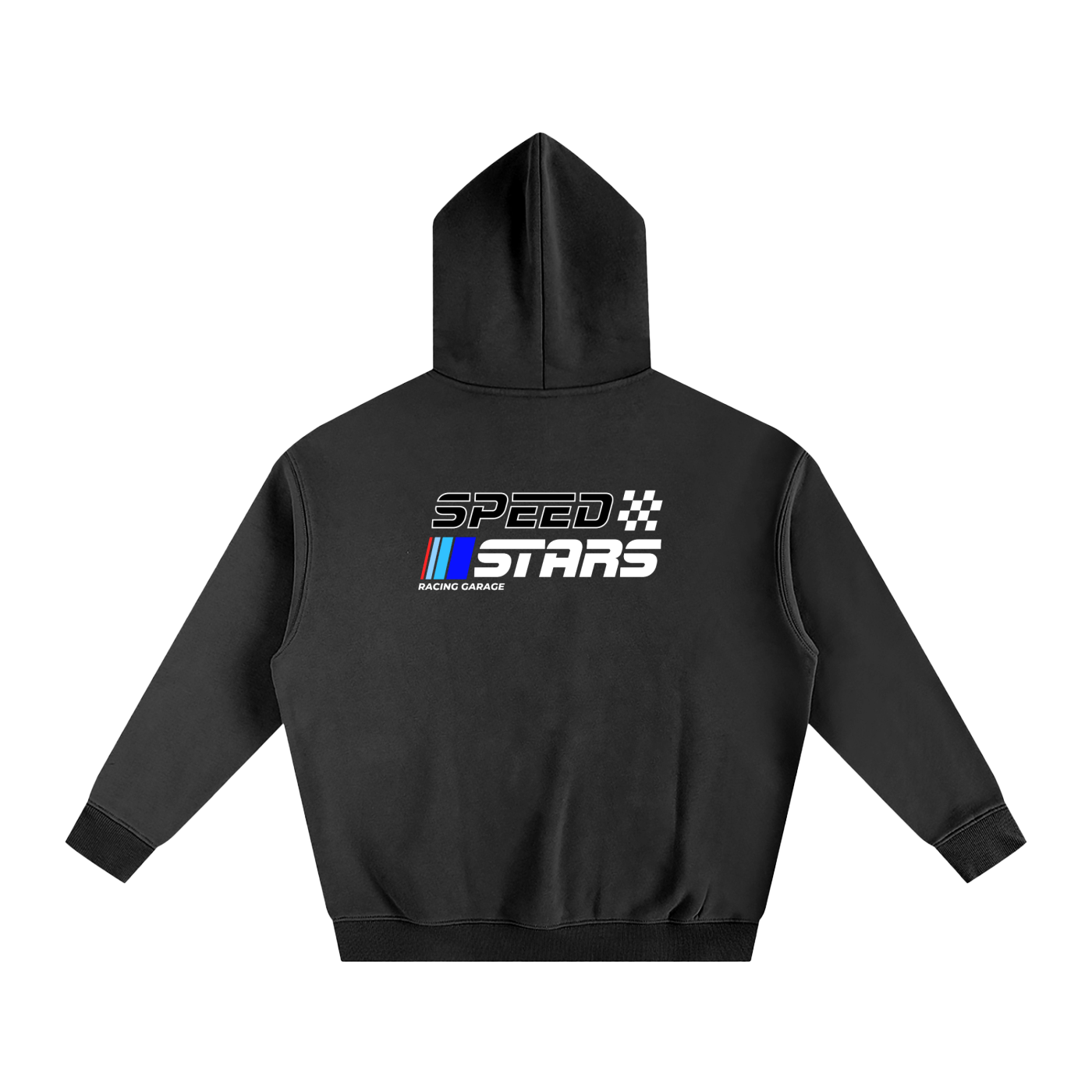 Stars Racing Garage Oversized Fleece Hoodie