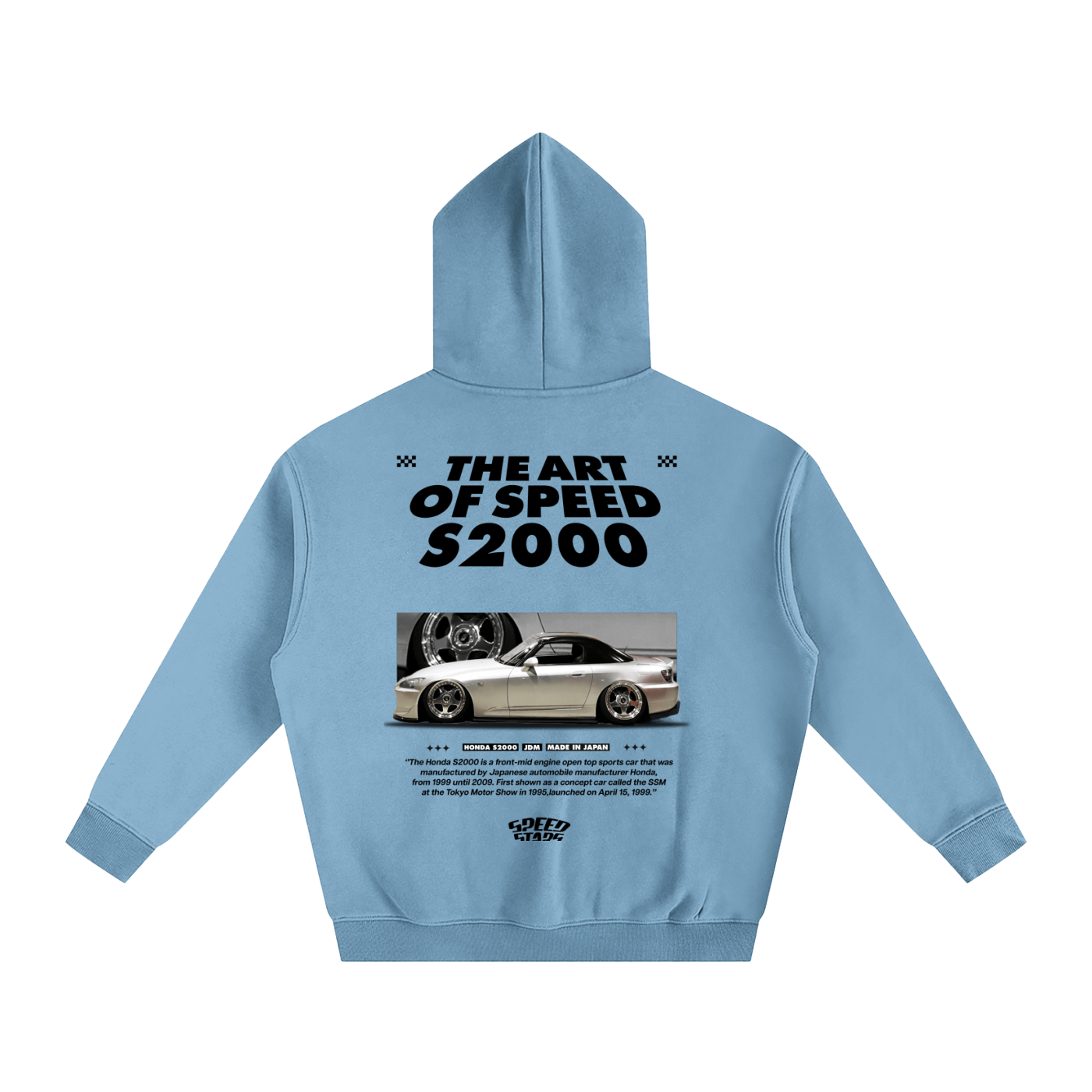 The Art Of Speed Oversized Fleece Hoodie