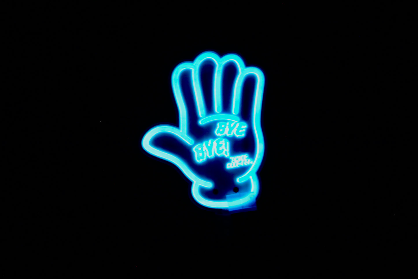 Bye Bye! Swing Hand Pop Glow Panel